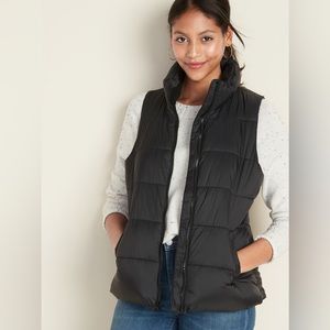Flannel lined Puffer Vest